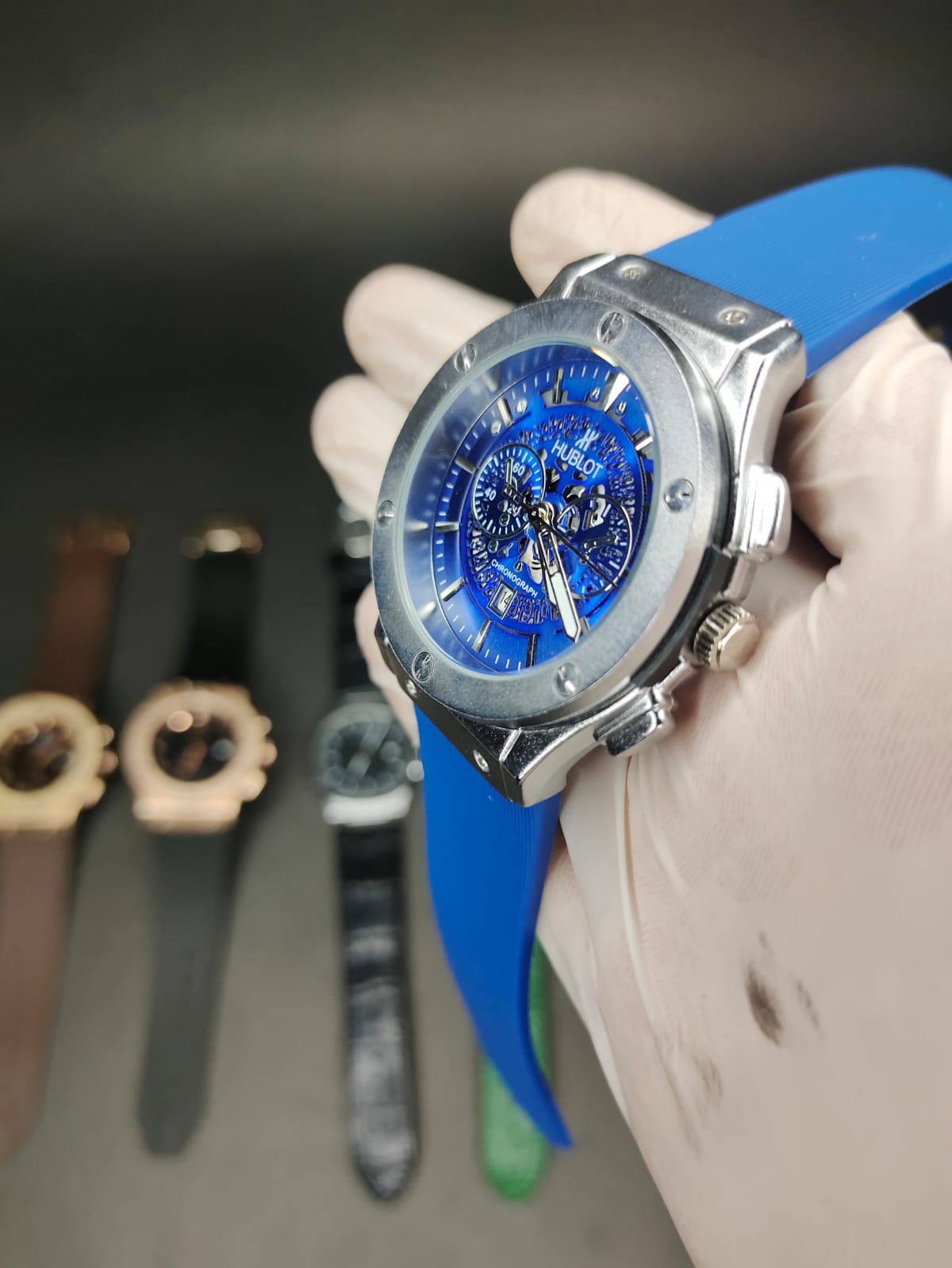 Hublot in Silicon straps