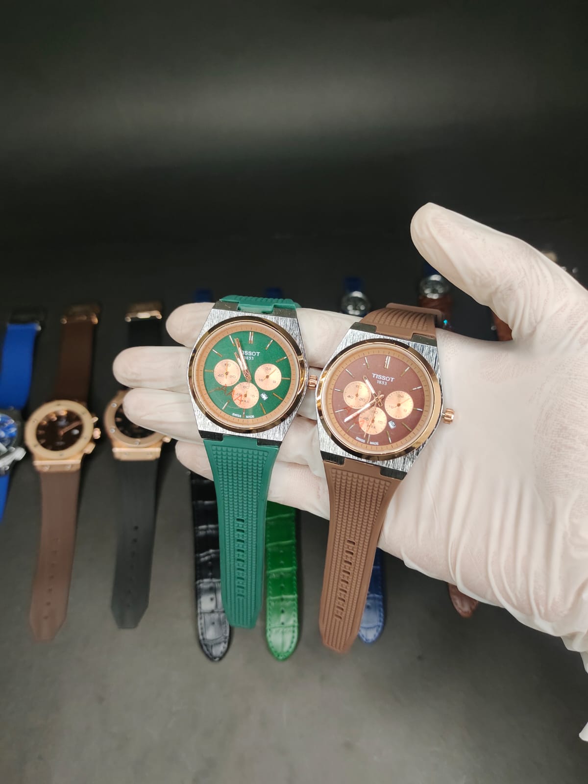 Tissot in Silicon straps