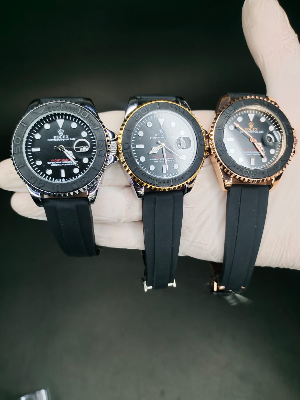 ROLEX straps with rotating bazel