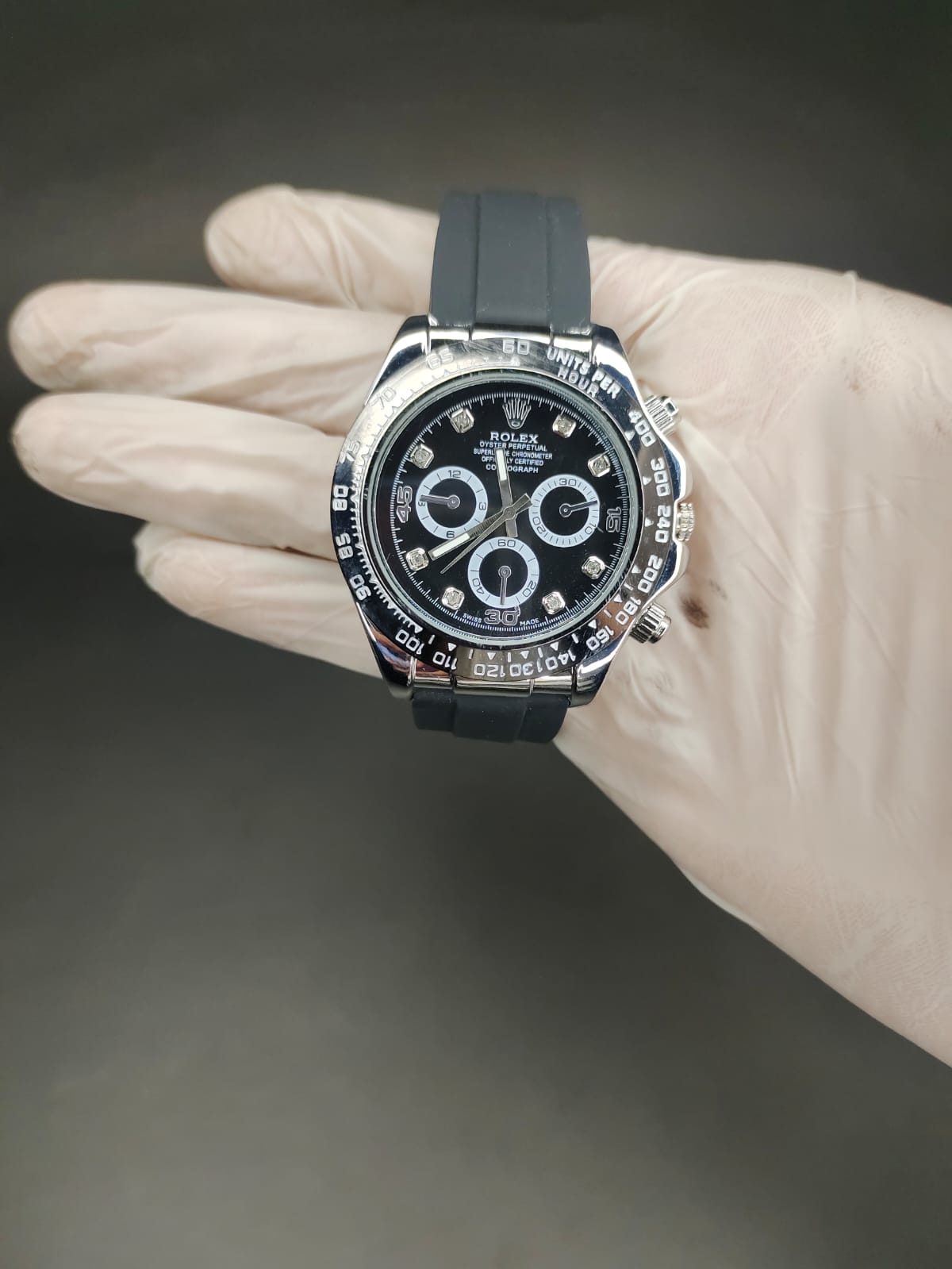 Rolex straps in cronostyle and date with rolex master lock