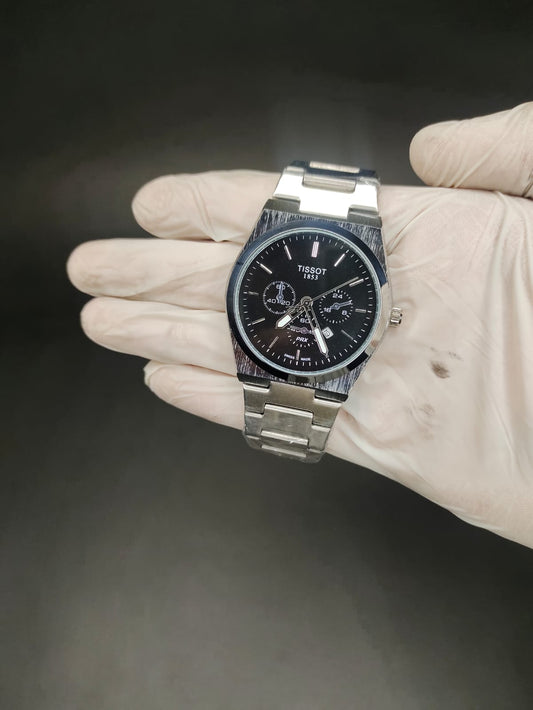 Tissot PRX in chronostyle with butterfly lock