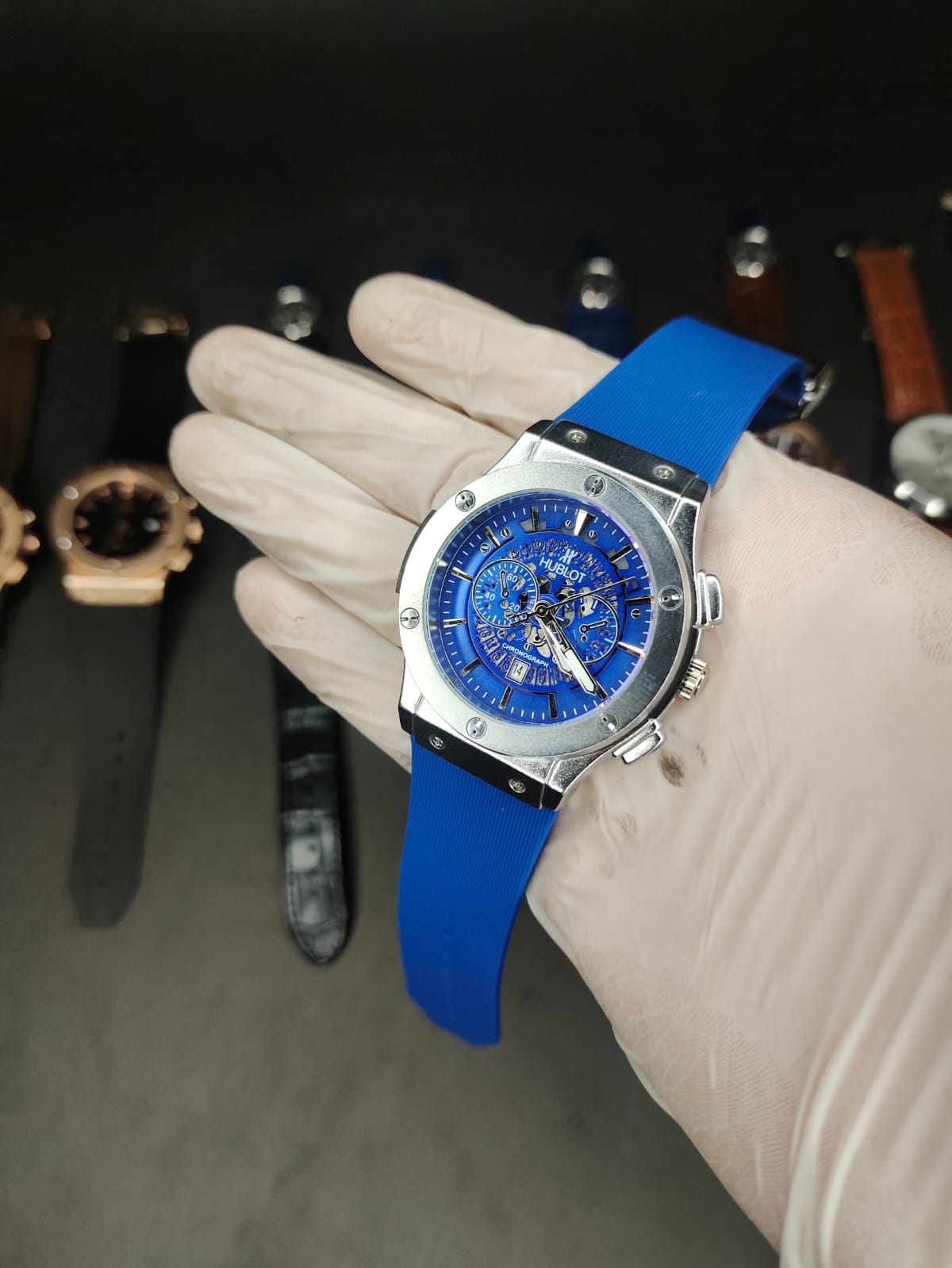 Hublot in Silicon straps