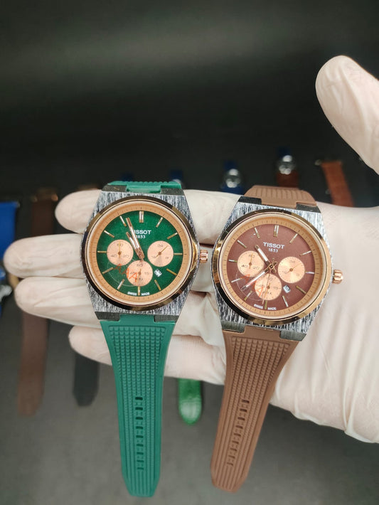 Tissot in Silicon straps