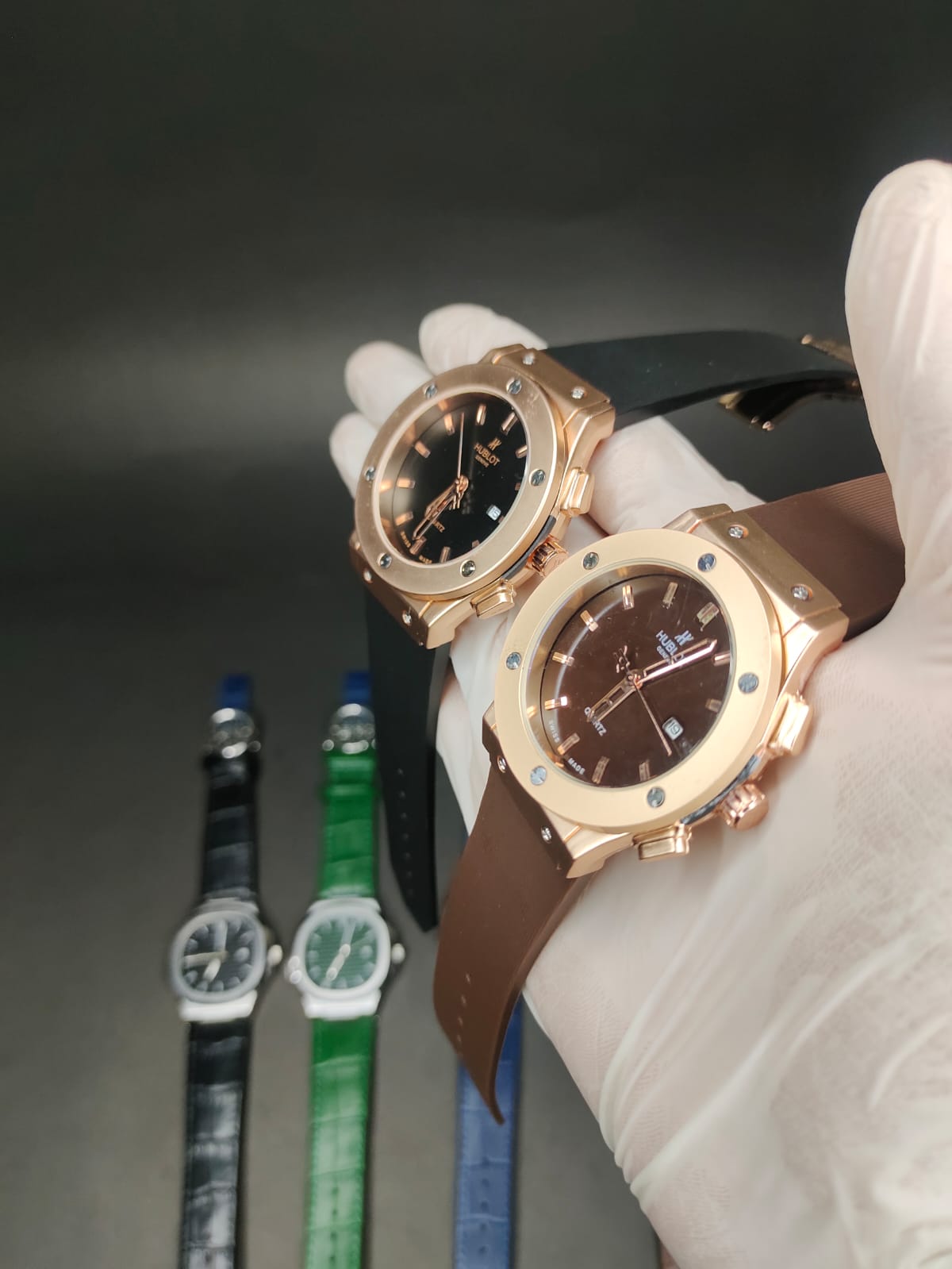 Hublot date just in straps