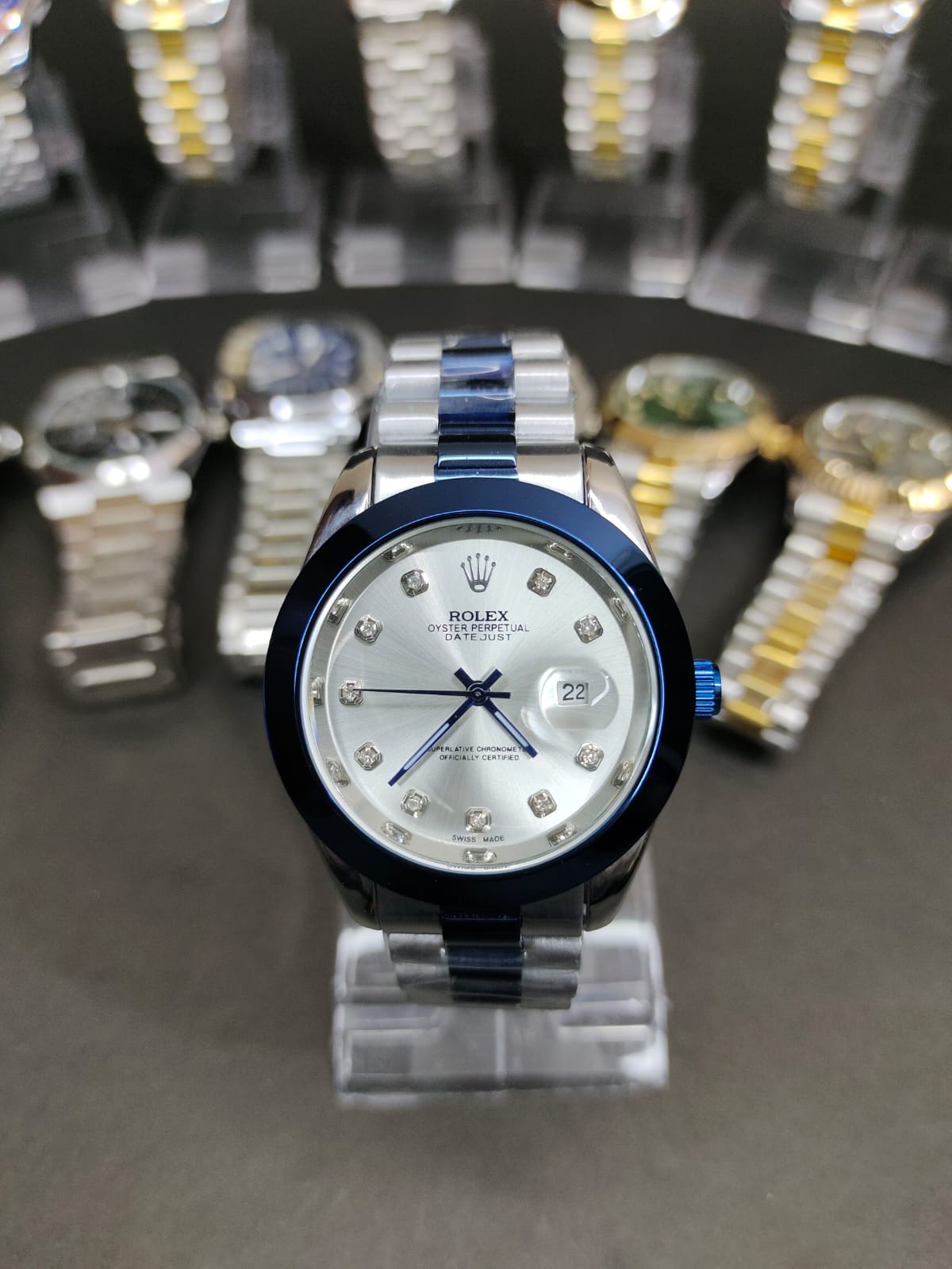 Rolex two tone date just